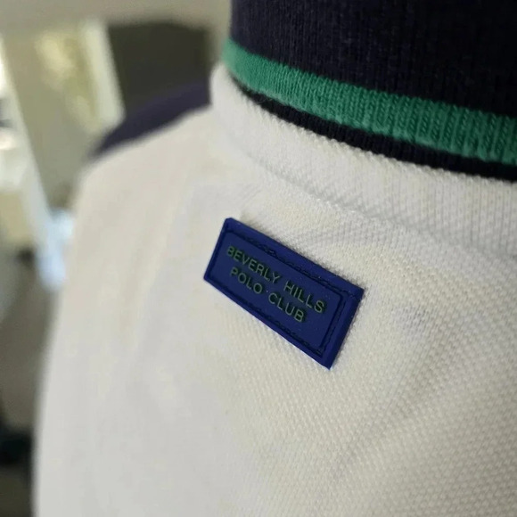 White Classic Beverly Hills Polo Club Sport 1982 Logo in Extra Large - Picture 6 of 6